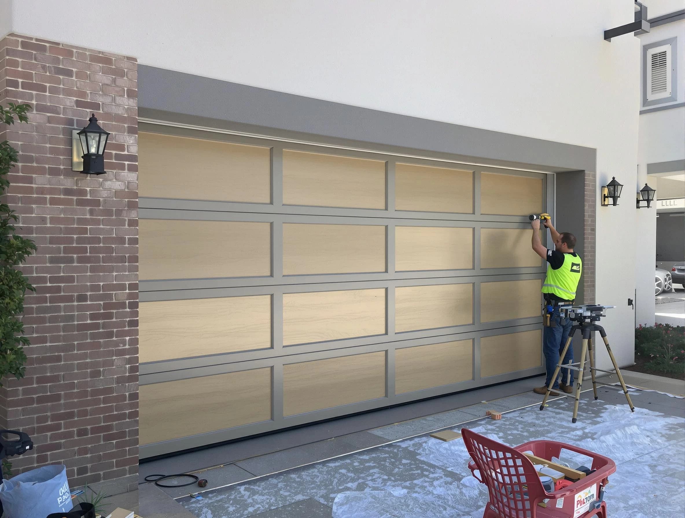 Garage door replacement service by Meridian Garage Door Repair in Meridian