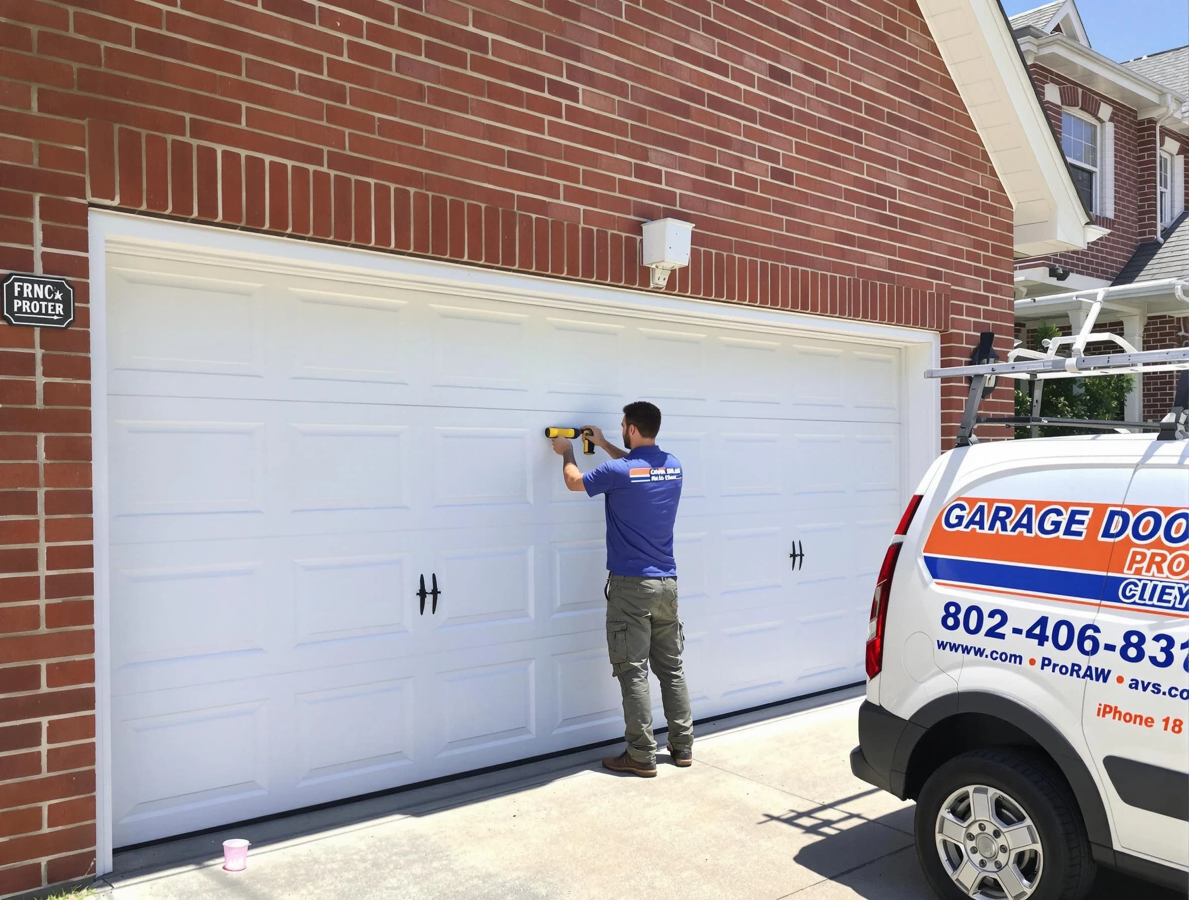 Local garage door repair service by Meridian Garage Door Repair in Meridian