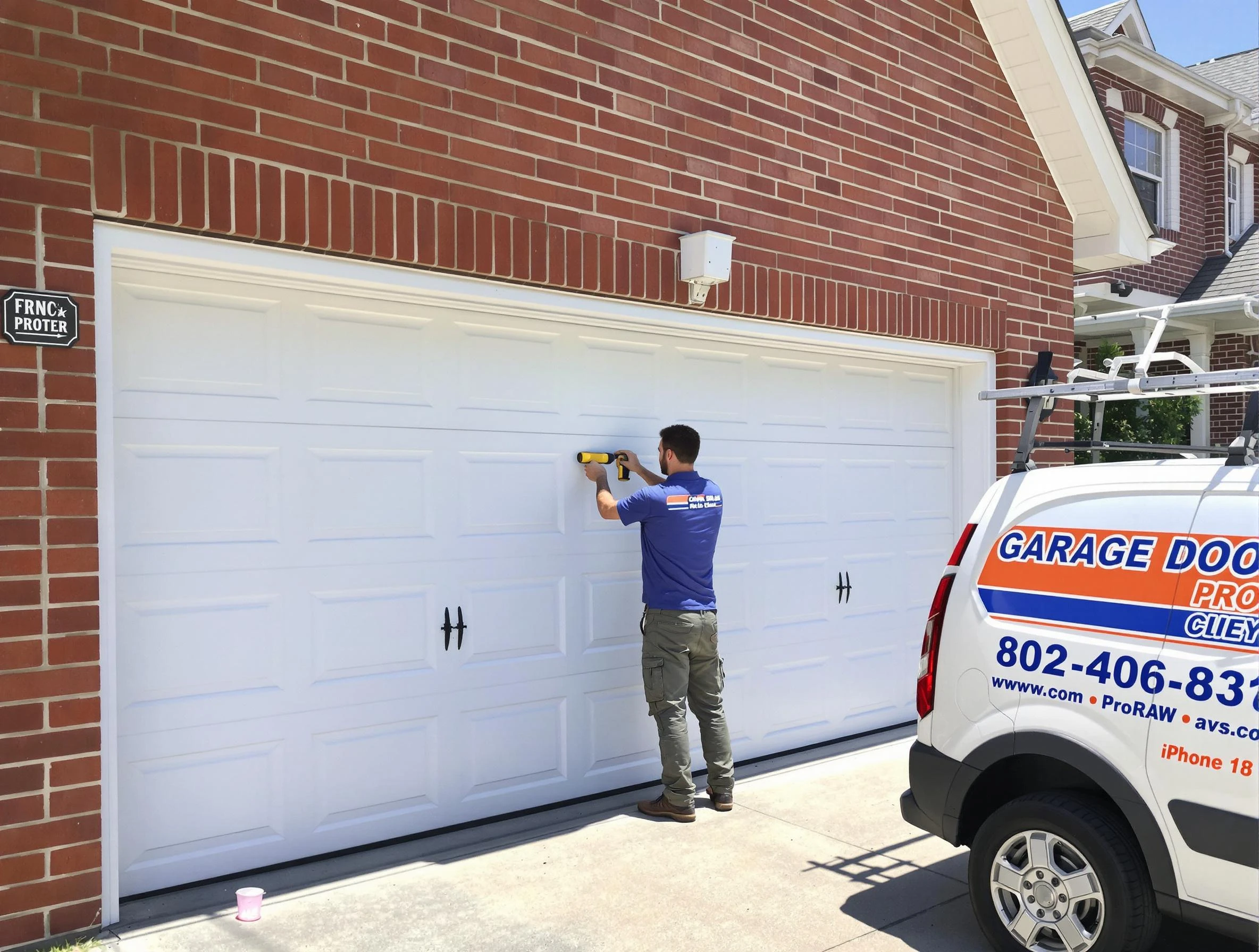 Local garage door repair service by Meridian Garage Door Repair in Meridian